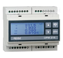 ALGODUE UPM215 DIN-Rail LCD Power Meter