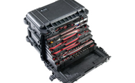 PELICAN 0450BWDNF Tool Chest - Black with 7 drawers 