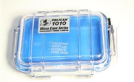 PELICAN 1010CWBL Micro Case - Clear with Blue   