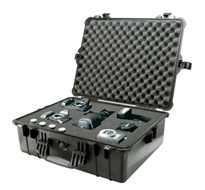 PELICAN 1600BNF Case No Foam – Black